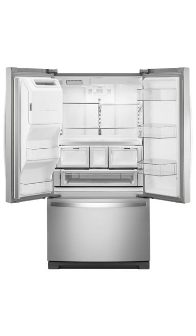 Whirlpool WRF757SDHZ- 26.8 cu. ft. French Door Refrigerator in Fingerprint Resistant Stainless Steel 2